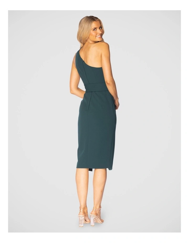 Ace Midi Dress in Green image 3