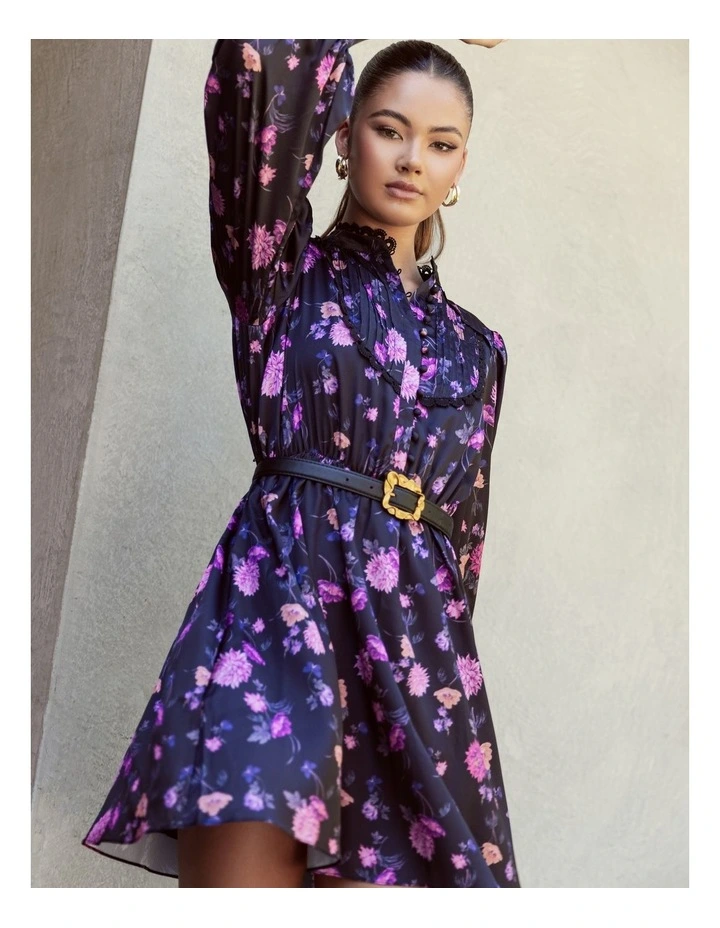 Macie Mini Dress in Multi image 3