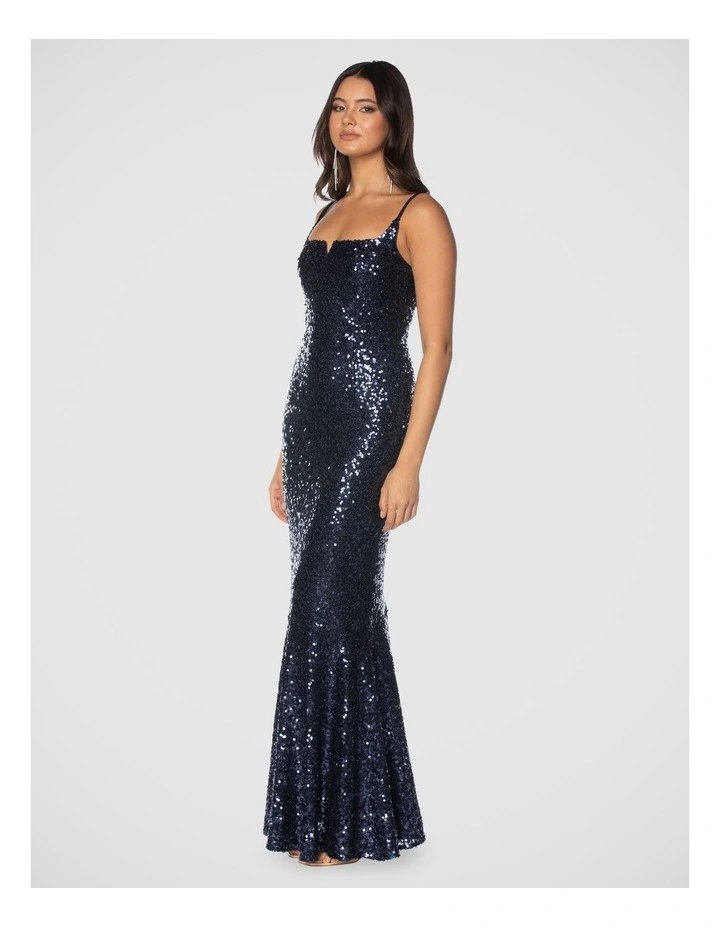 Gabriela Gown in Navy image 2