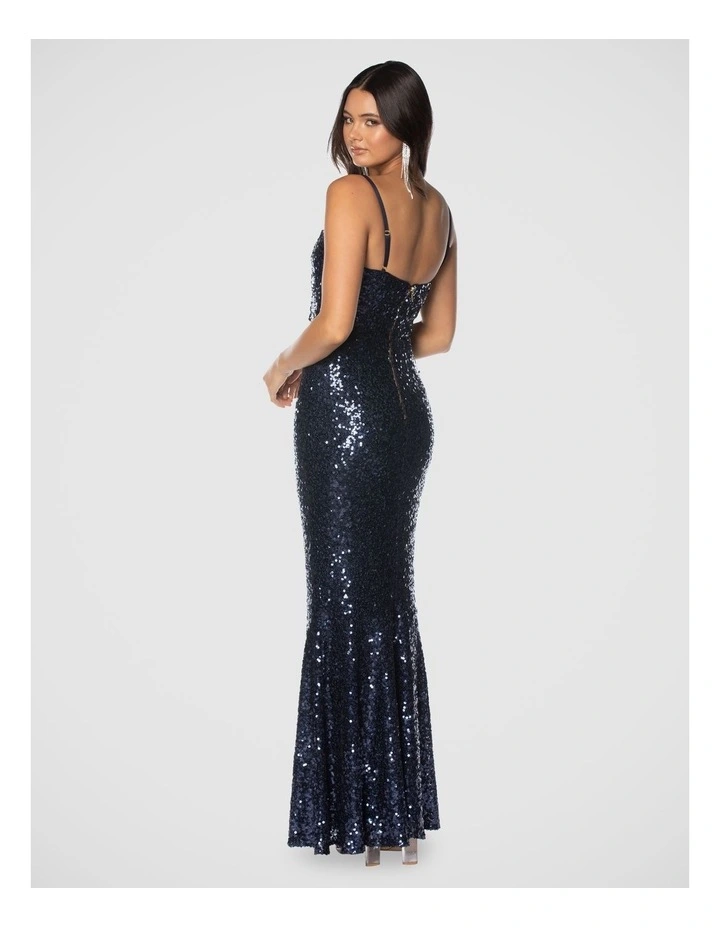 Gabriela Gown in Navy image 3