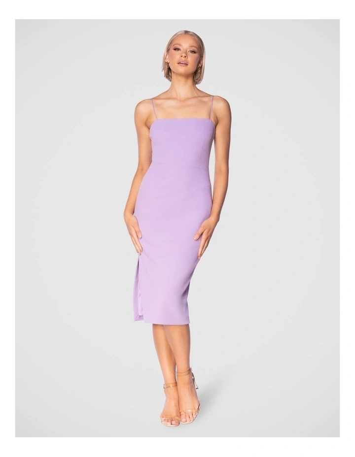 Dionne Midi Dress in Lavender image 1