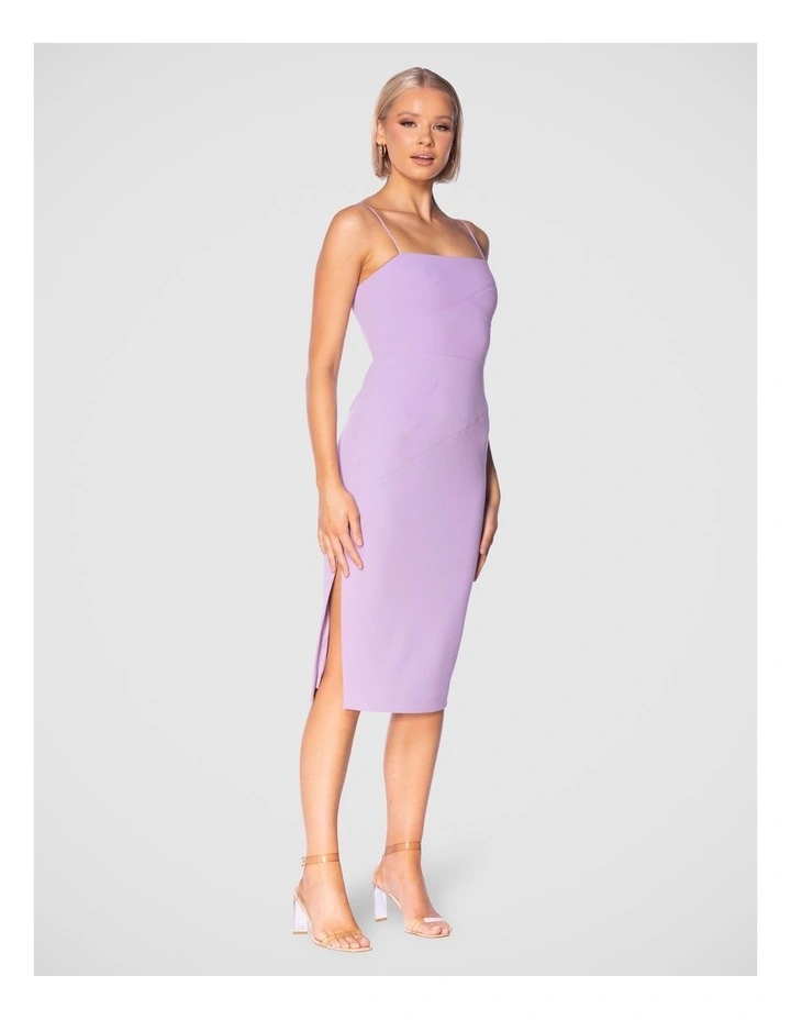 Dionne Midi Dress in Lavender image 2