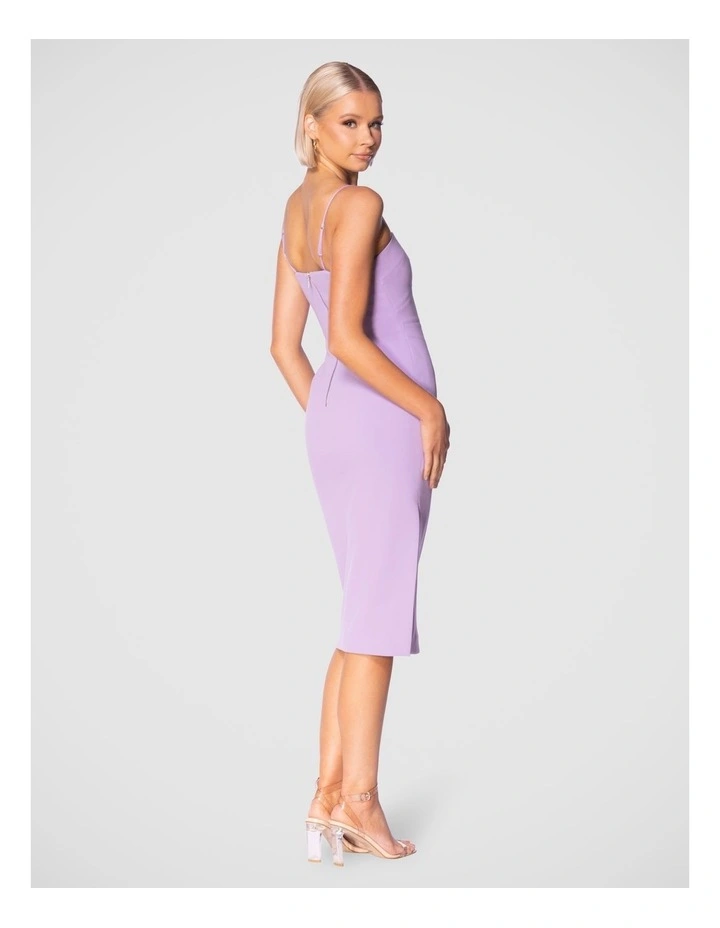 Dionne Midi Dress in Lavender image 3