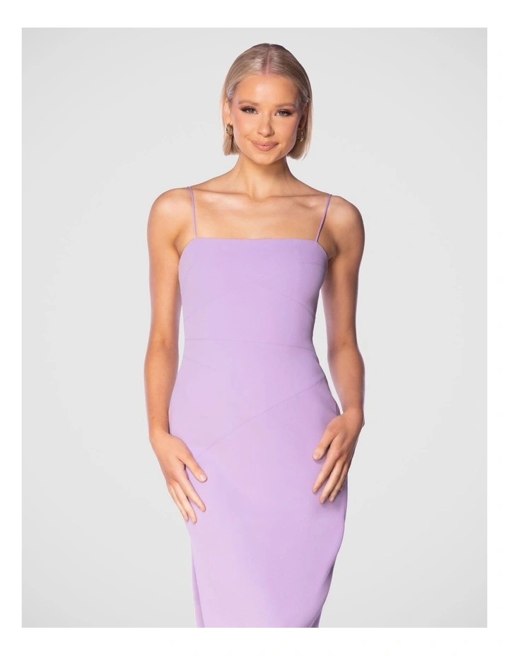 Dionne Midi Dress in Lavender image 4