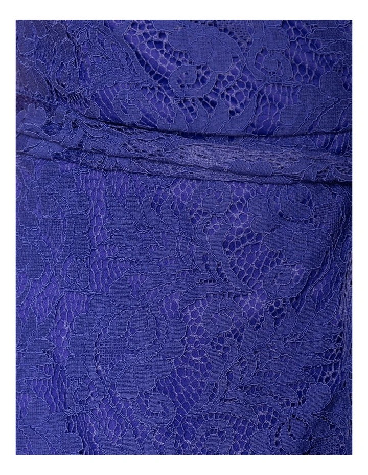 Roxana Midi Dress in Blue image 6