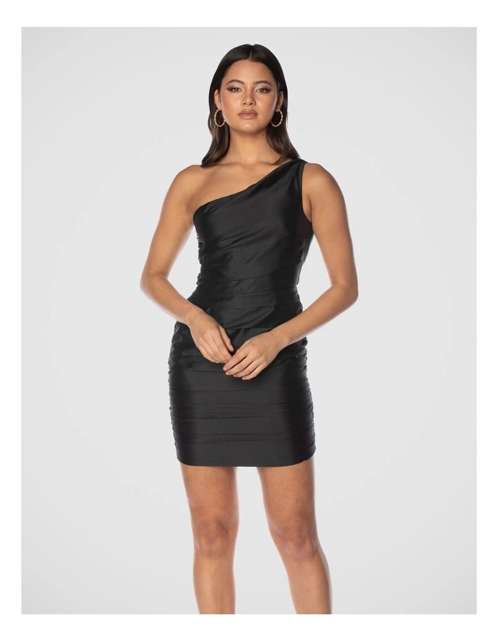 Liliana Mini Dress in Black image 1