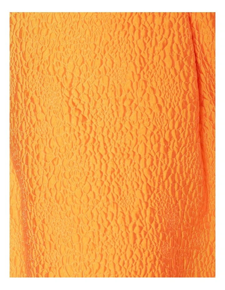 Lucie Mini Dress in Orange image 7