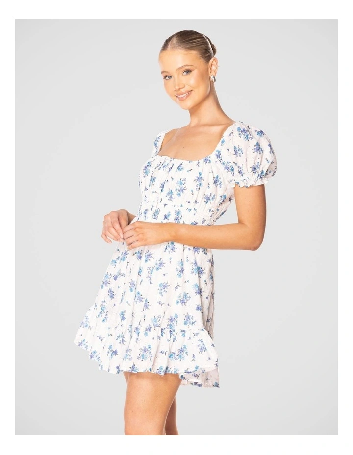 Kaomi Mini Dress in Multi image 3
