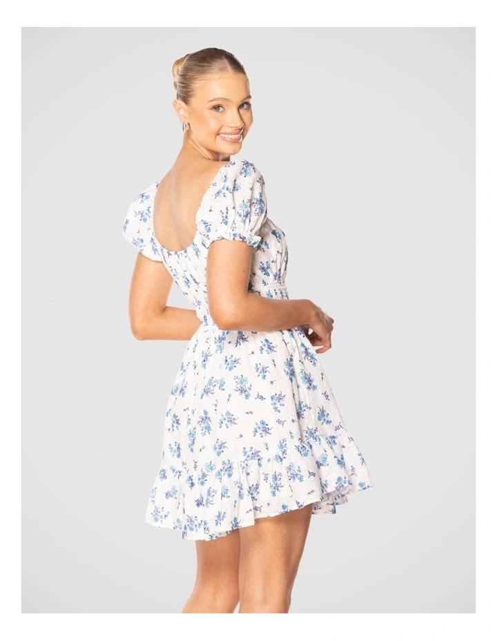 Kaomi Mini Dress in Multi image 4
