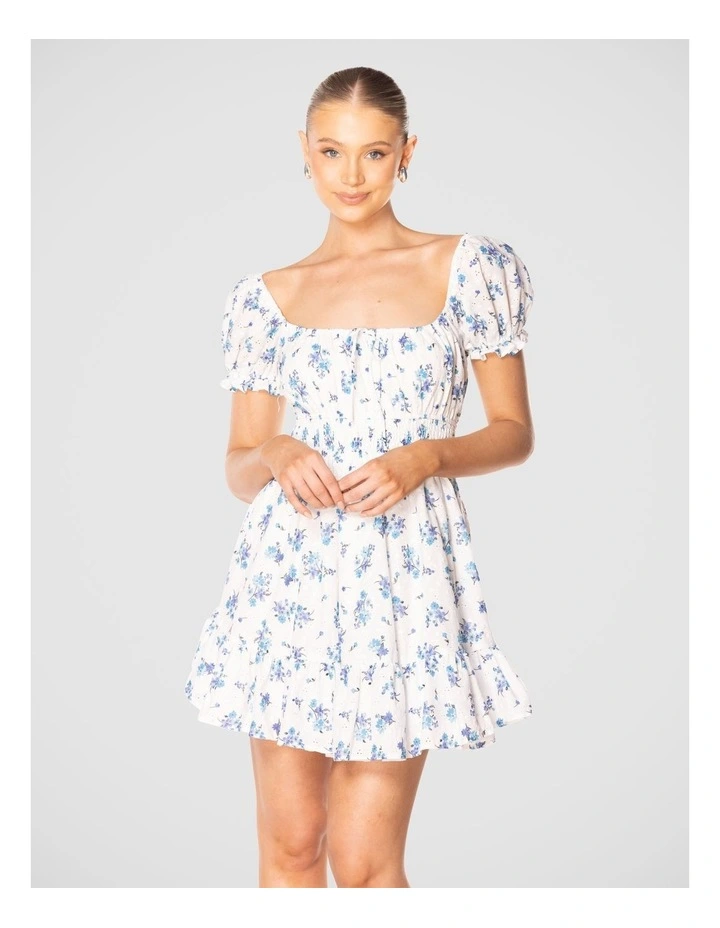 Kaomi Mini Dress in Multi image 5