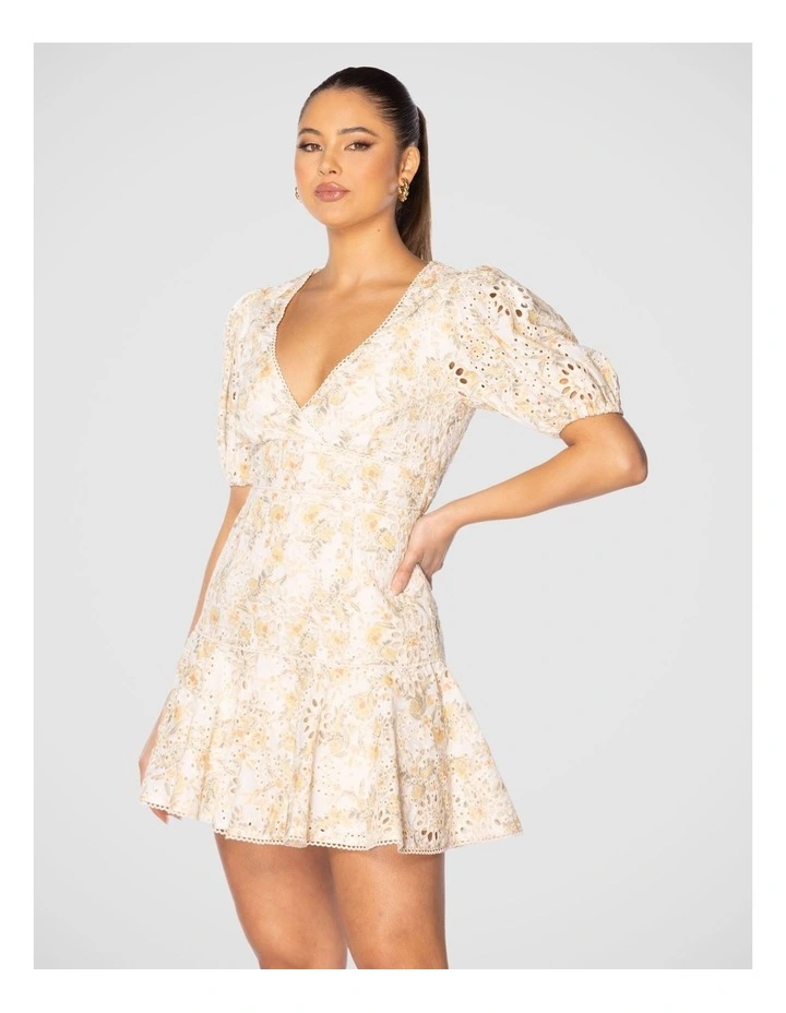 Dayton Mini Dress in Multi image 3