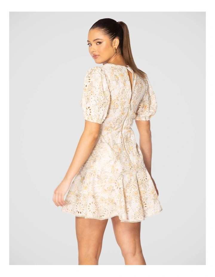 Dayton Mini Dress in Multi image 4
