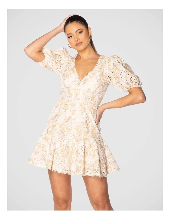 Dayton Mini Dress in Multi image 5