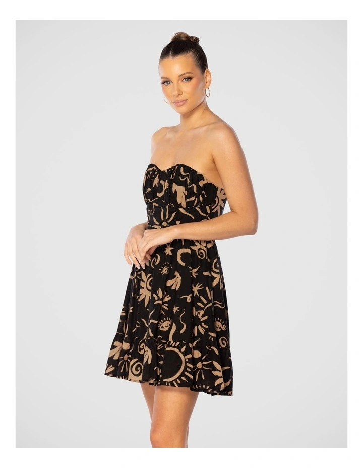 Quella Mini Dress in Multi image 3