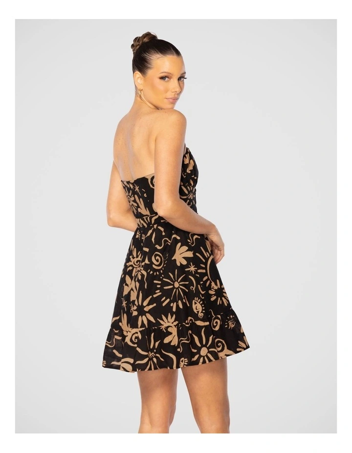 Quella Mini Dress in Multi image 4