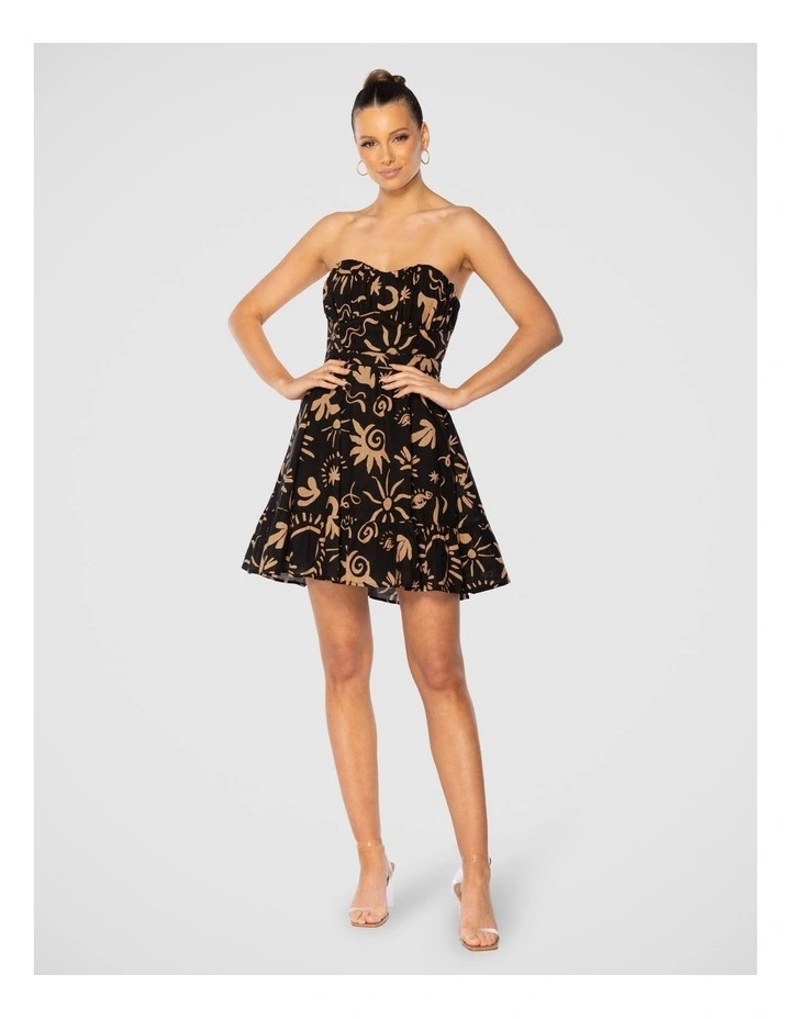 Quella Mini Dress in Multi image 6