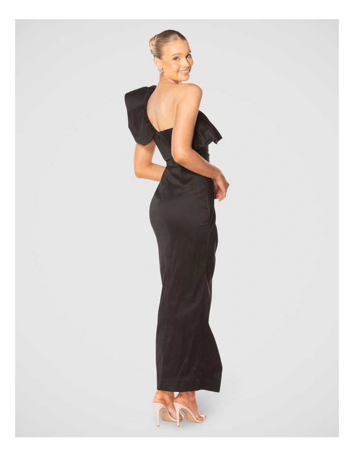 Caela Dress in Black image 3
