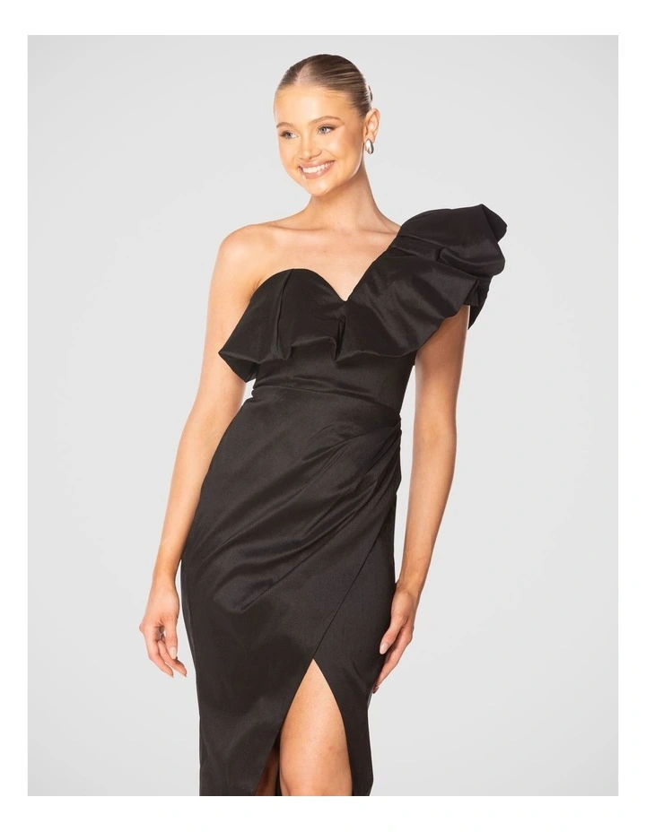 Caela Dress in Black image 4