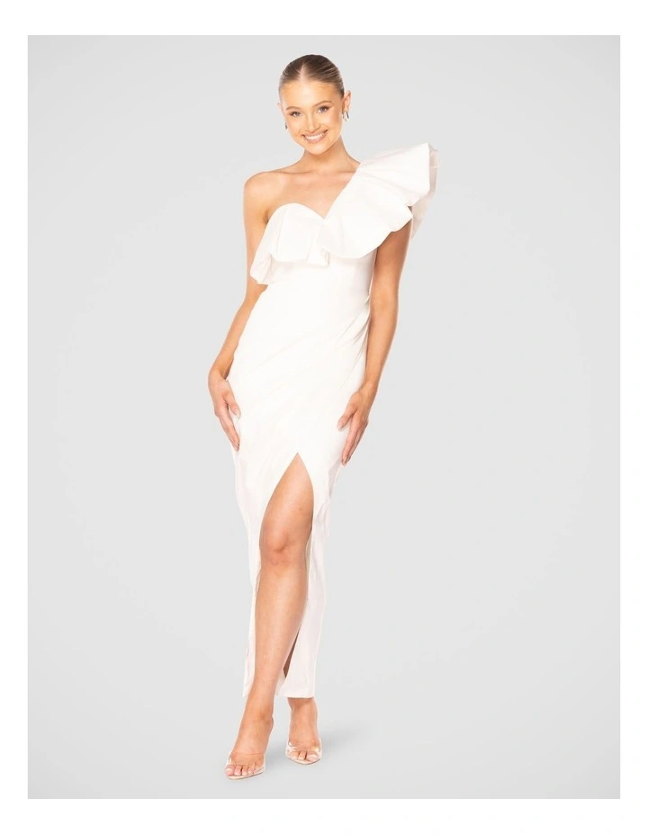 Caela Dress in Ivory image 1
