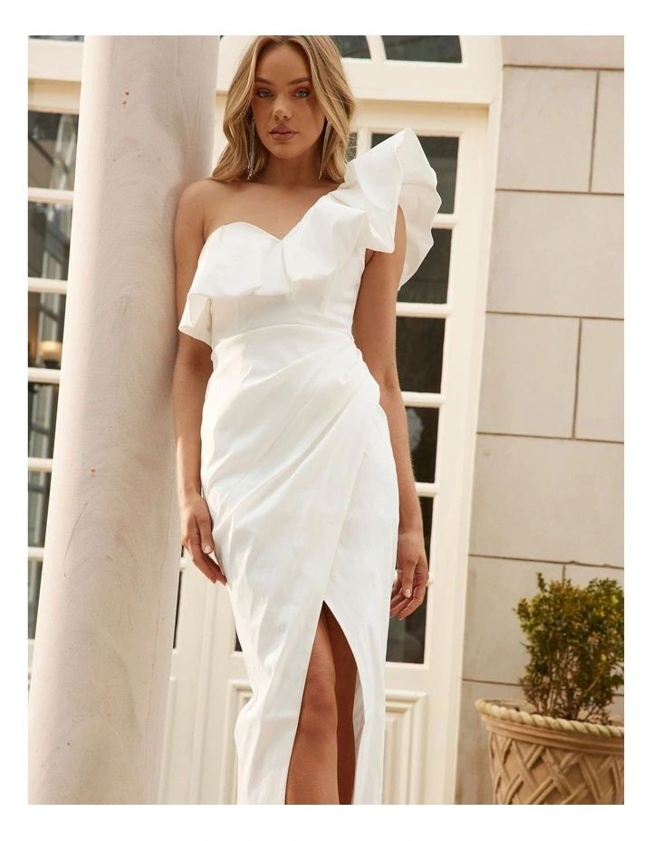 Caela Dress in Ivory image 2