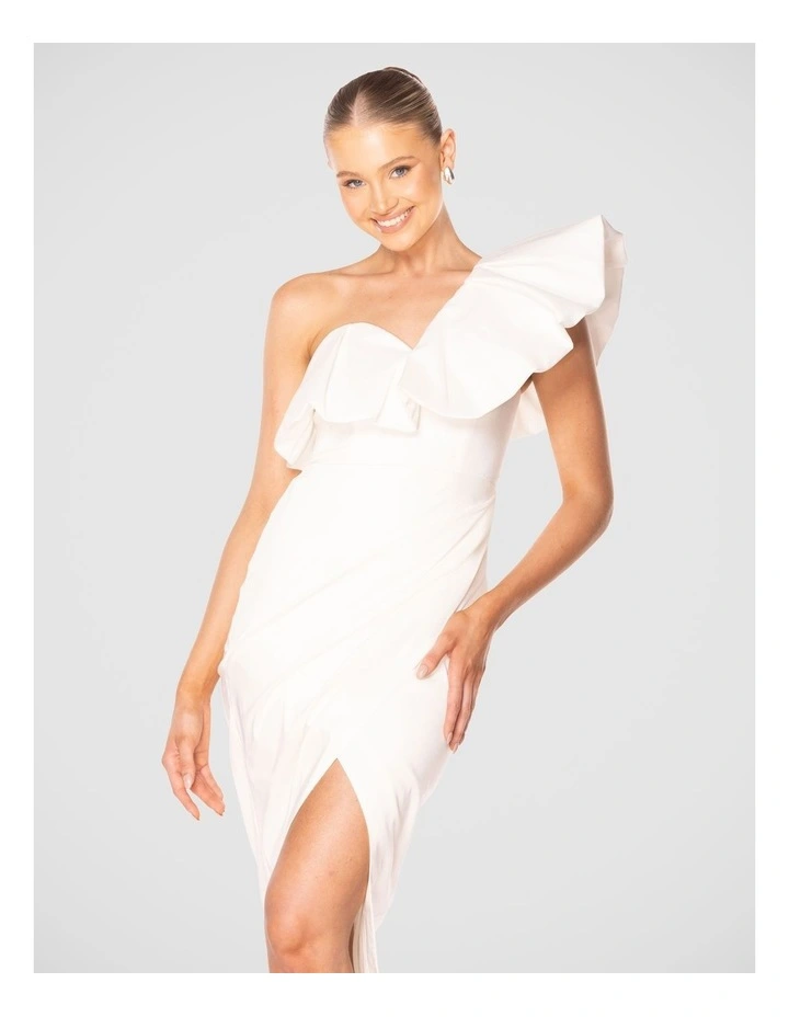Caela Dress in Ivory image 5
