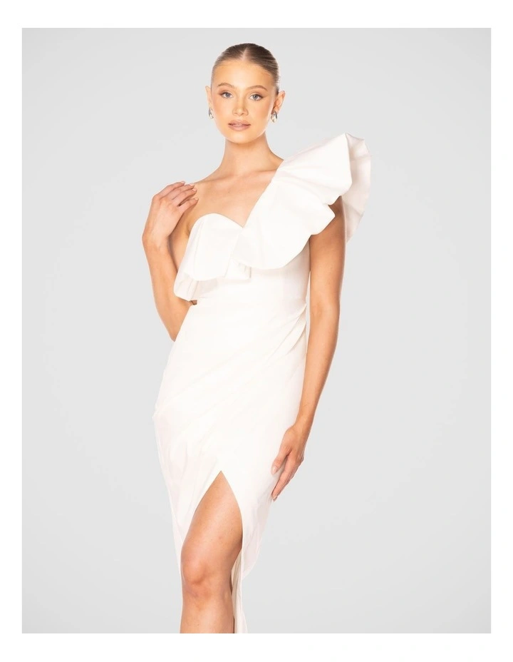 Caela Dress in Ivory image 6