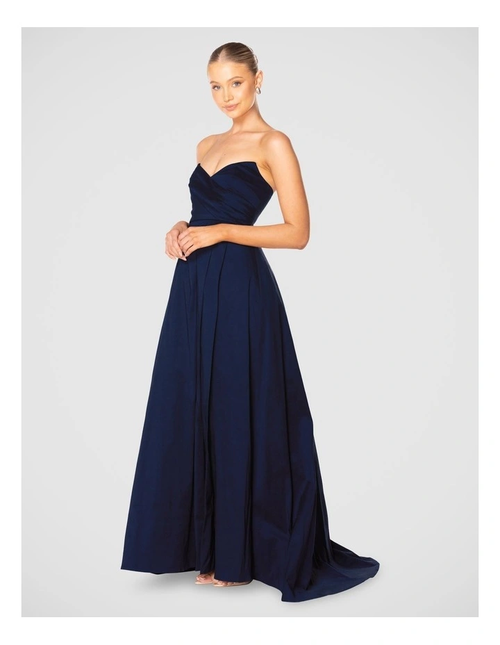 Bencia Gown in Navy image 2