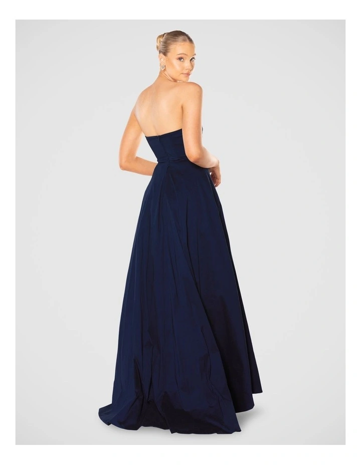 Bencia Gown in Navy image 3