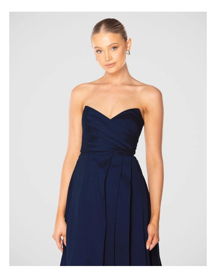 Bencia Gown in Navy image 4