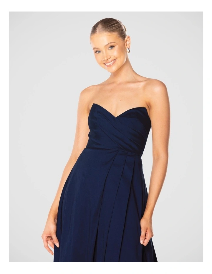 Bencia Gown in Navy image 5