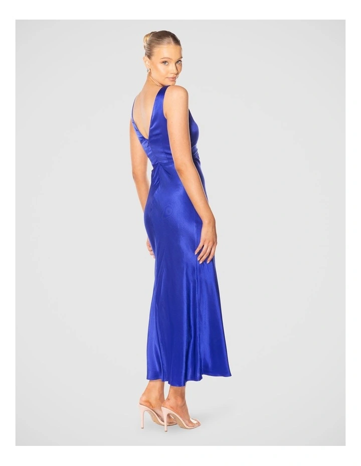 Jamila Dress in Cobalt image 2