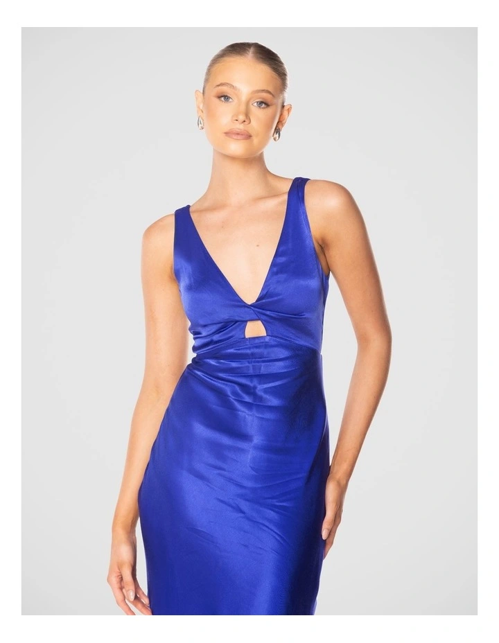Jamila Dress in Cobalt image 4