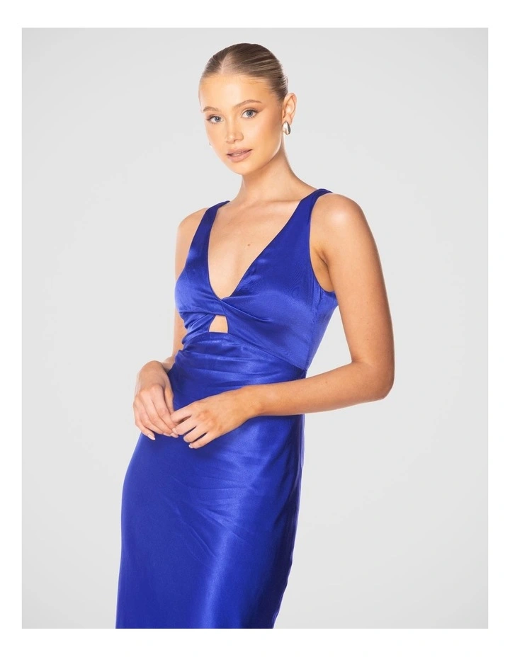 Jamila Dress in Cobalt image 5