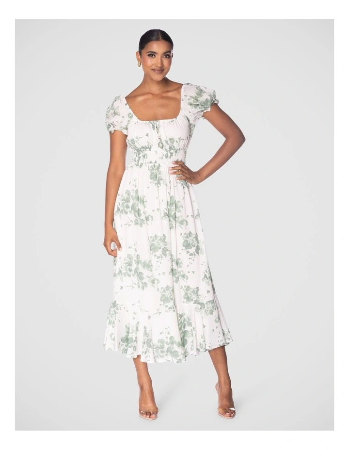 Maylin Midi Dress in Assorted image 1