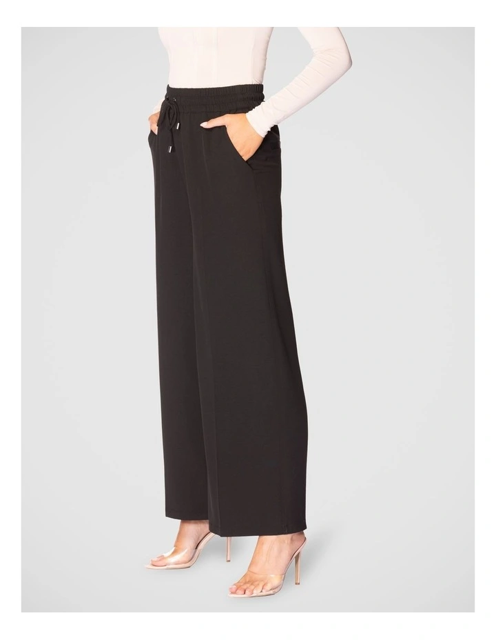 Maribel Wide Leg Pant in Black image 2