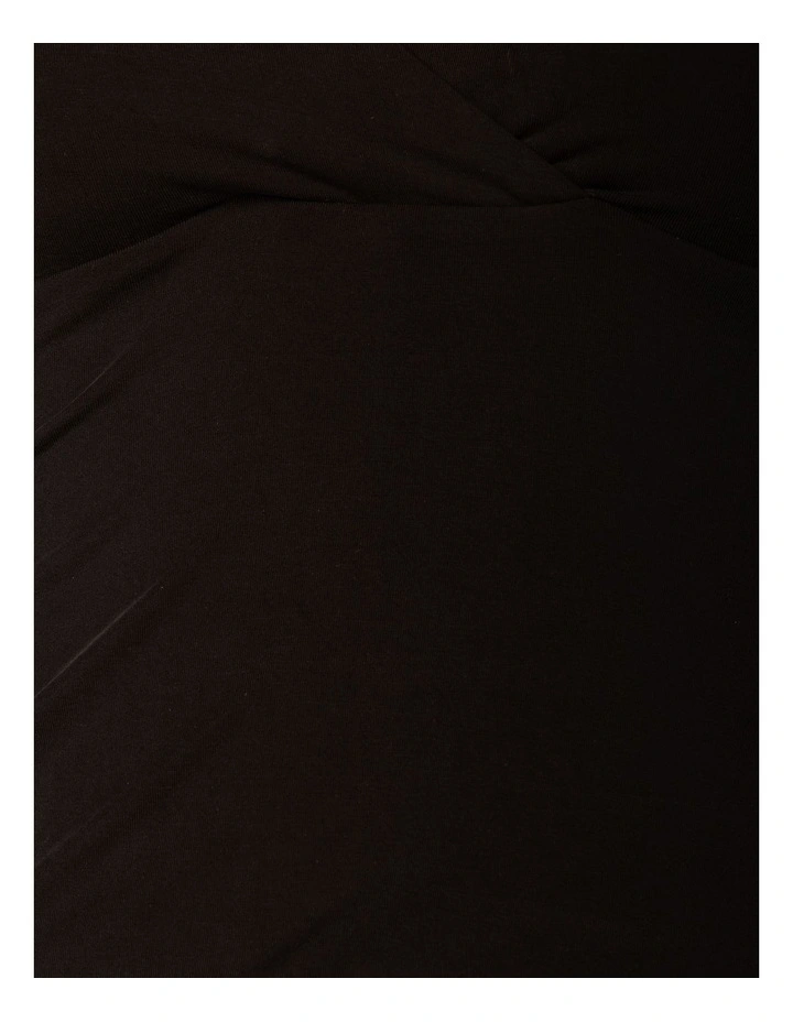 Chaya V Neck Top in Black image 5