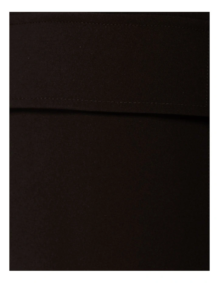 Niala Cargo Mini Skirt in Black image 6