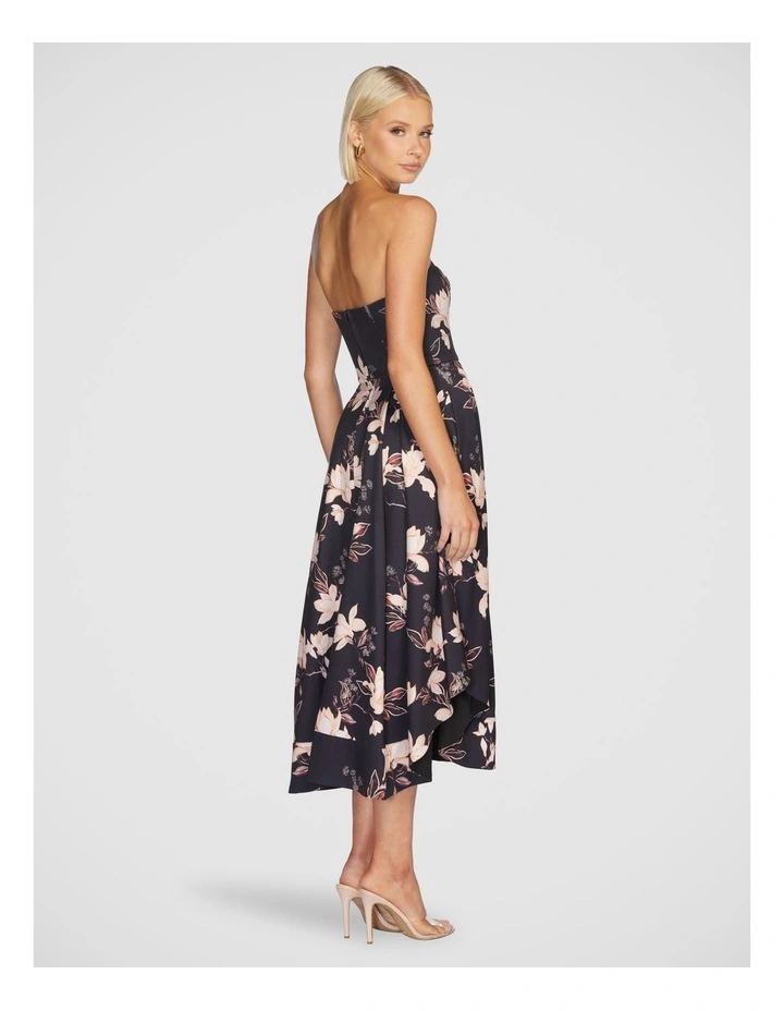 Lana Strapless A-Line Dress in Multi image 2