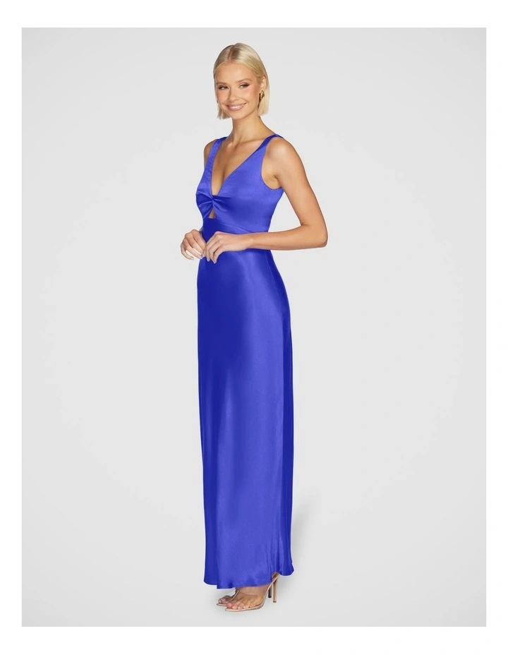 Jocelyn Twist Front Gown in Cobalt image 3