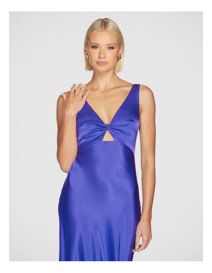 Jocelyn Twist Front Gown in Cobalt image 4