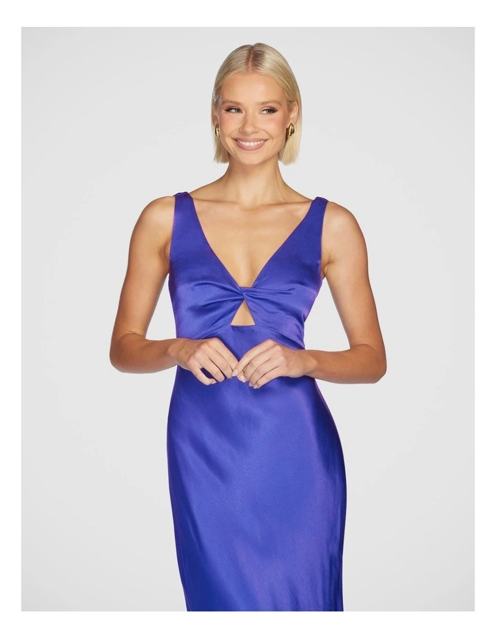 Jocelyn Twist Front Gown in Cobalt image 5