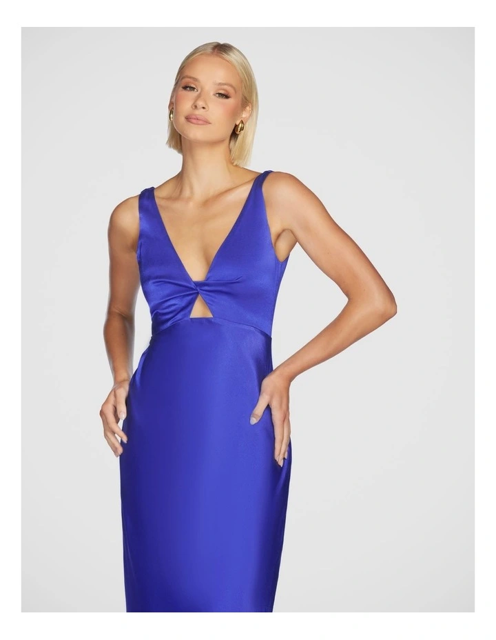 Jocelyn Twist Front Gown in Cobalt image 6