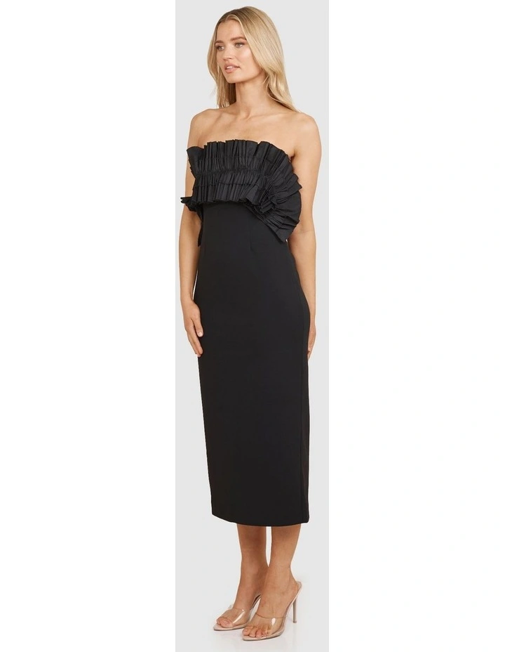 Pilgrim Peta Frill Detail Midi Dress MYER