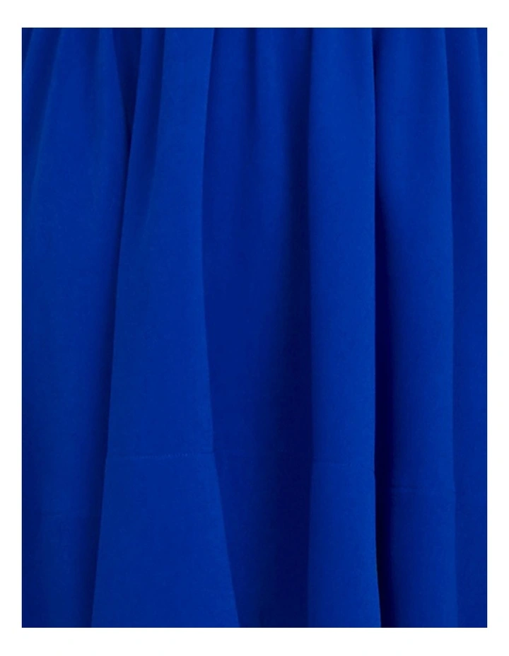 Kikki Strapless Mini Dress in Blue image 6