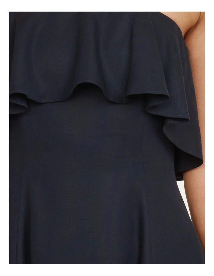 Rodion Strapless Dress in Navy image 6