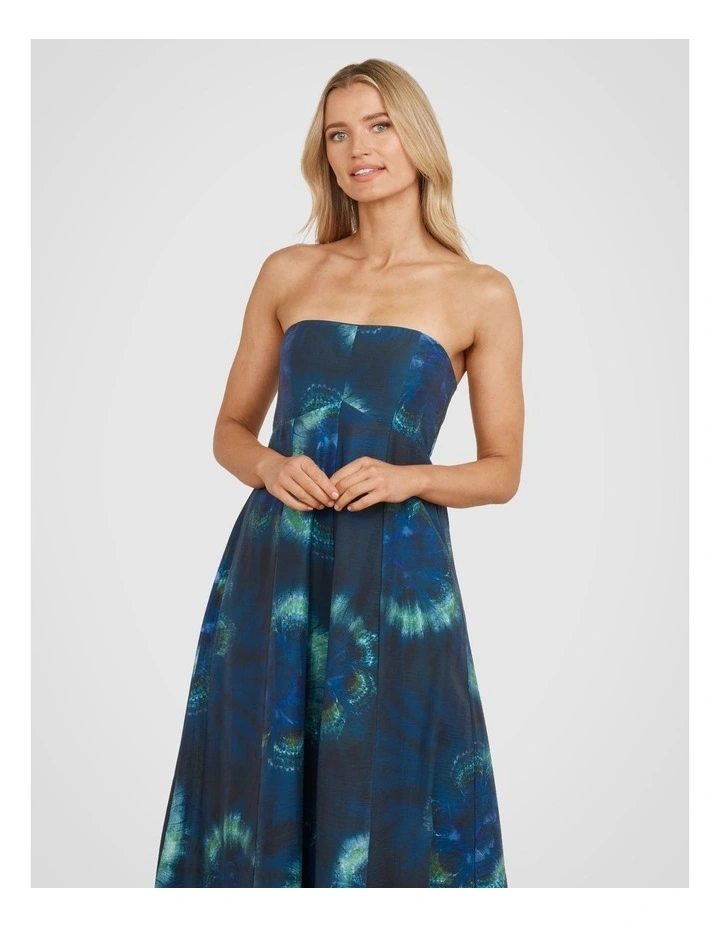Taine Strapless Maxi Dress in Assorted image 5