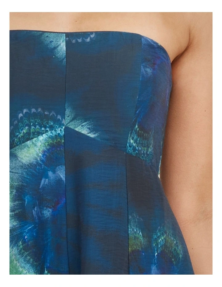 Taine Strapless Maxi Dress in Assorted image 6