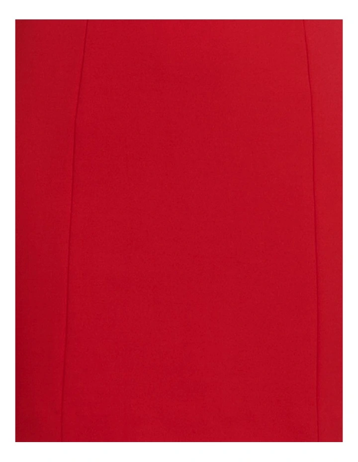 Kylie Cut Out Mini Dress in Red image 6