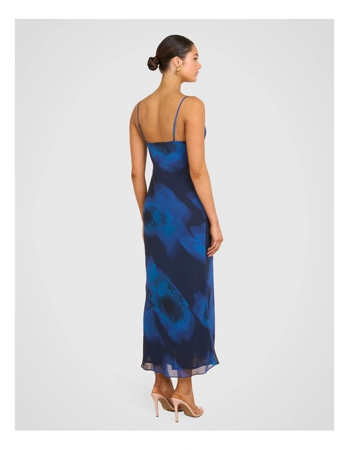 Aviva Slip Maxi Dress in Blue image 2