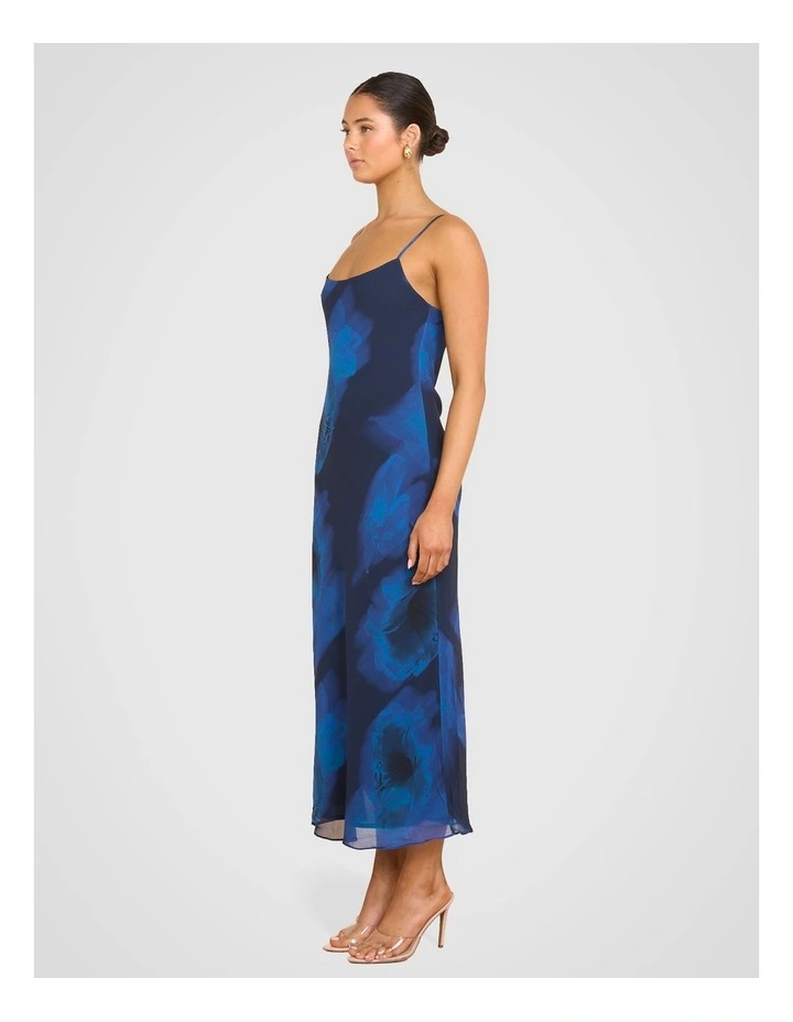 Aviva Slip Maxi Dress in Blue image 3